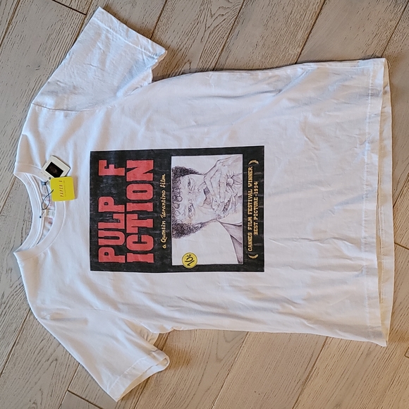 🍔PULP FICTION art print T shirt XL from Paper 8 - Picture 2 of 6